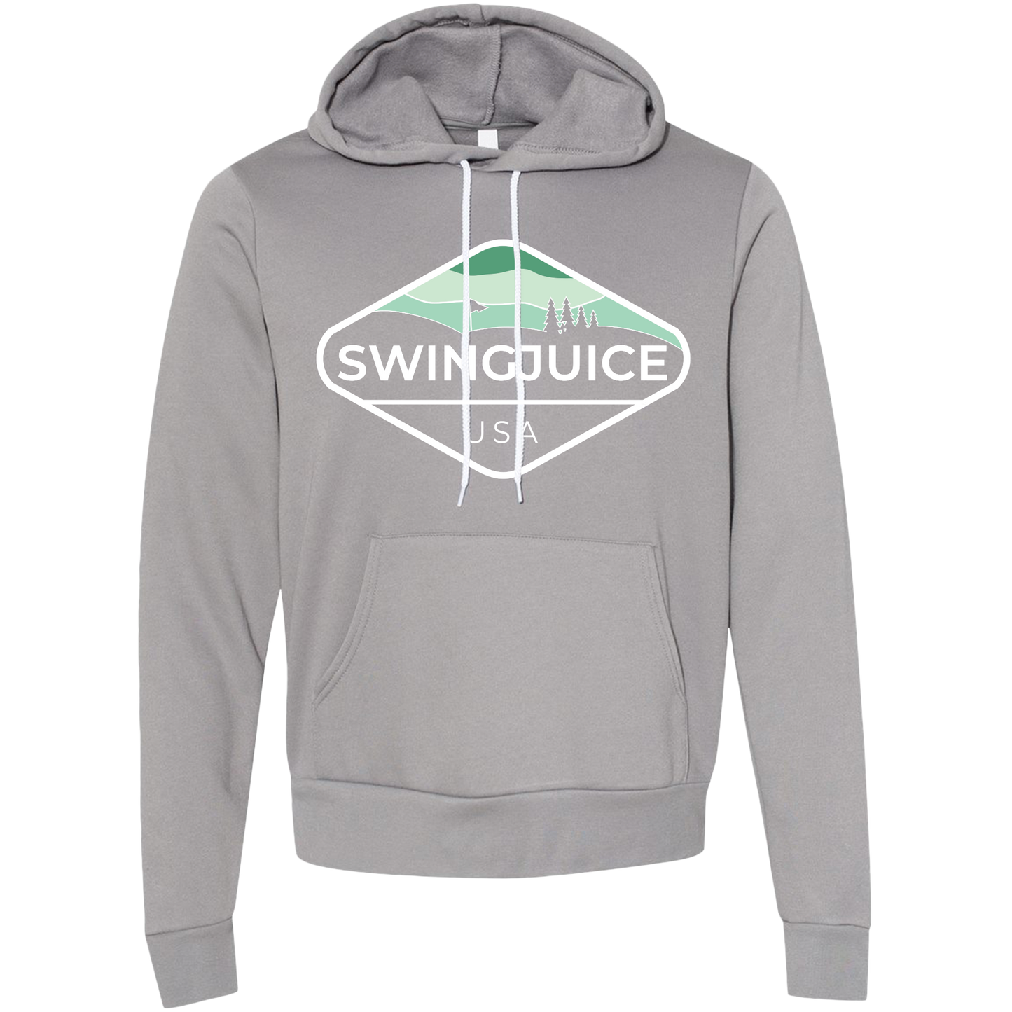 SwingJuice Golf Course Management Unisex Long Sleeve Hoodie-Storm
