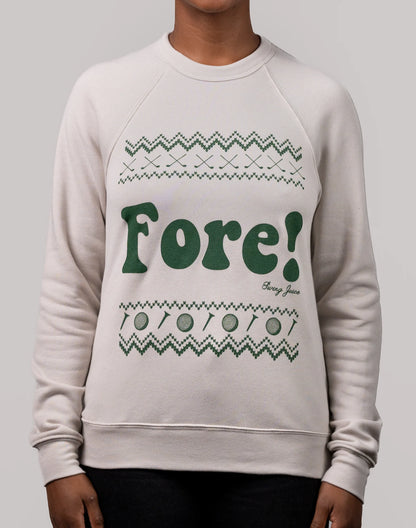 GOLF FORE! UNISEX UGLY SWEATSHIRT