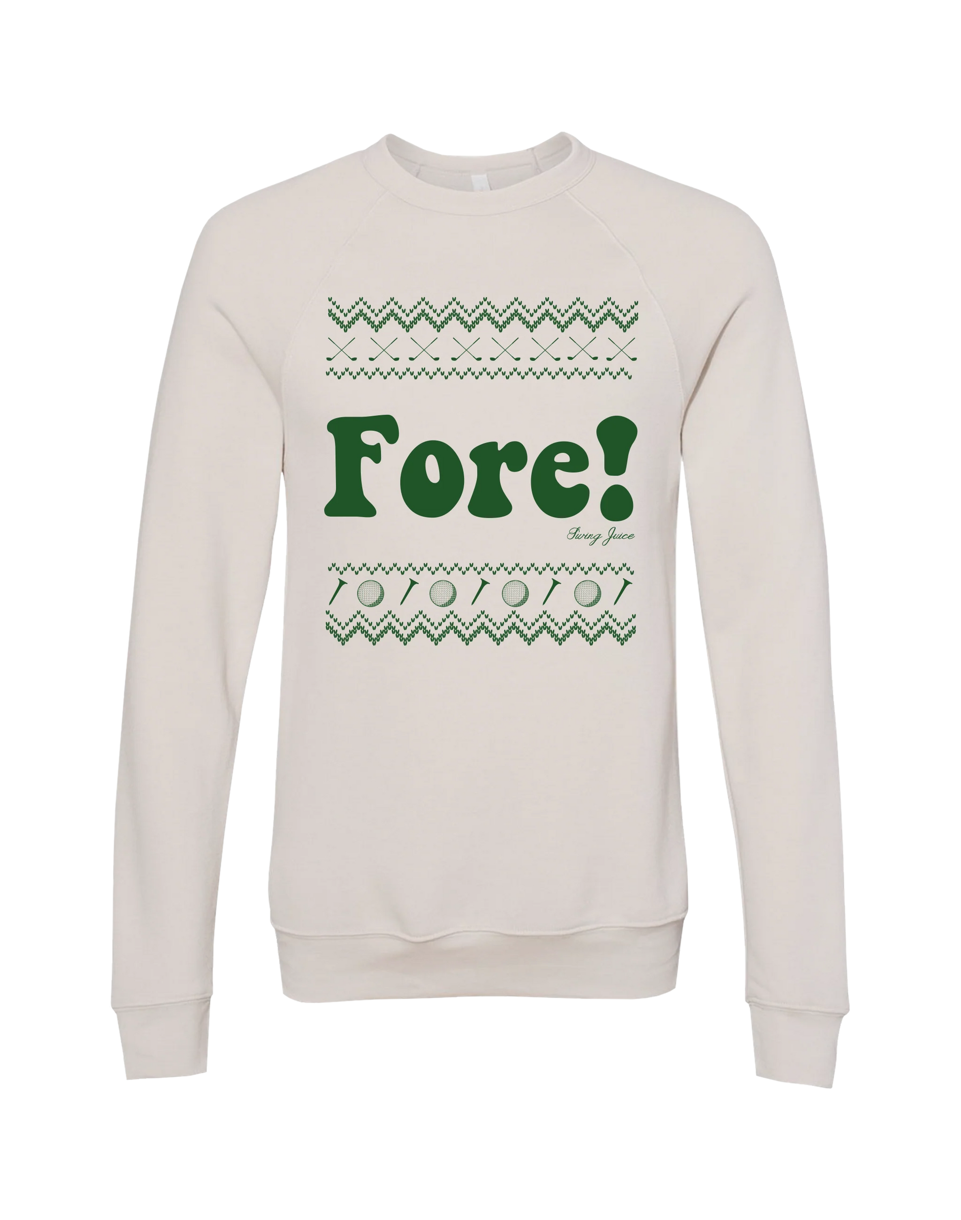 Golf Fore! Unisex Ugly Sweatshirt