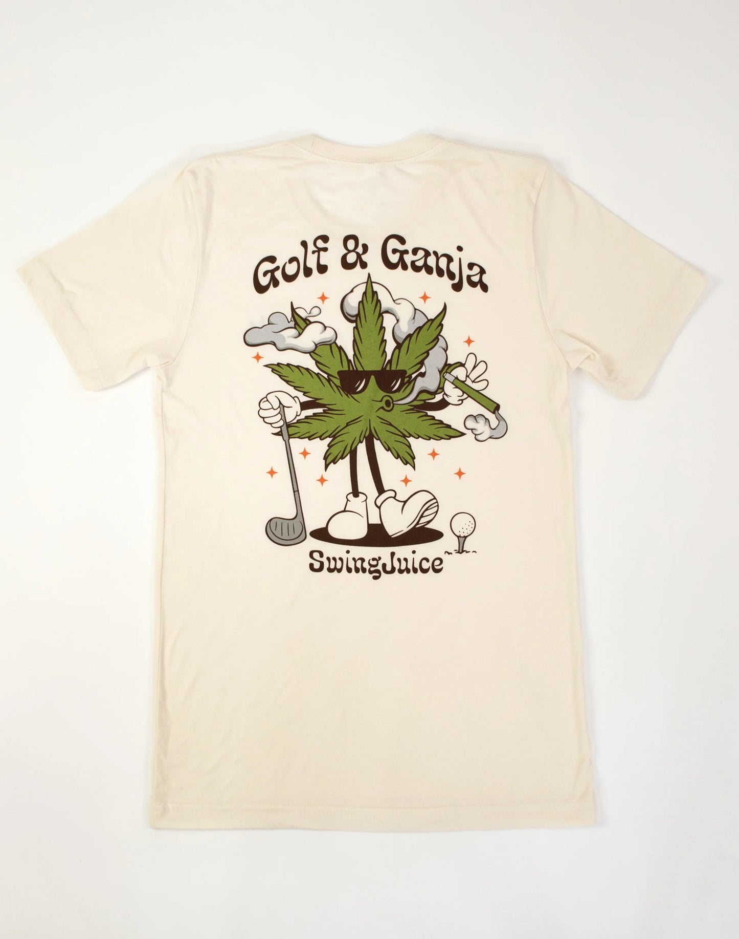 Golf & Ganja Multi Unisex T-Shirt