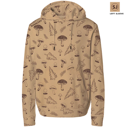 Golf Mushrooms Men's Performance Hoodie