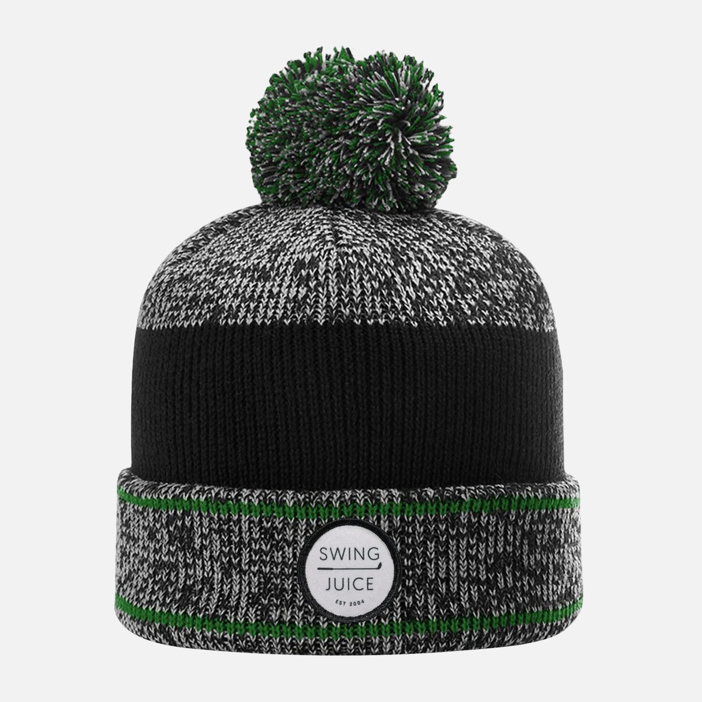 SwingJuice Golf Retro Logo Pom Pom Beanie