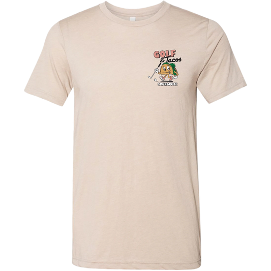 SHORT SLEEVE UNISEX T-SHIRT GOLF & TACOS THE SEQUEL