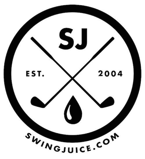 SwingJuice Golf Classic Golf Club Sticker-White