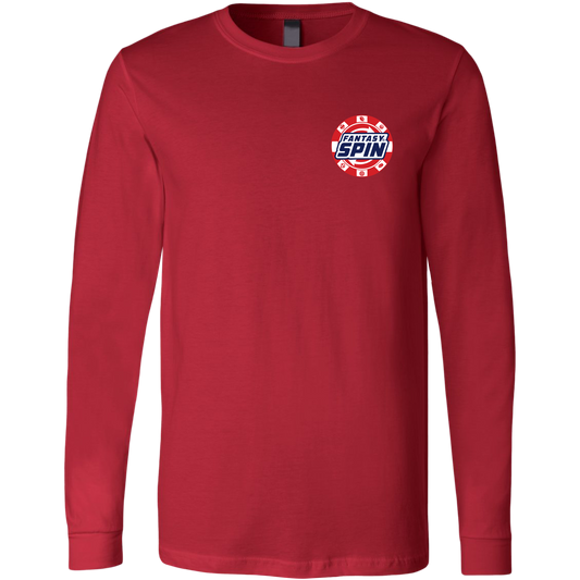 FantasySpin Chip Long Sleeve T-Shirt-Red