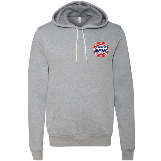 FantasySpin Chip Unisex Long Sleeve Hoodie-Grey