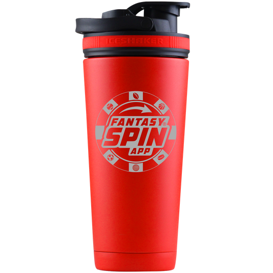 FantasySpin Ice Shaker Bottle-Red