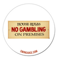 SwingJuice Golf House Rules Sticker