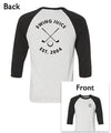 SJ Golf Club 3/4 Length Raglan Tee