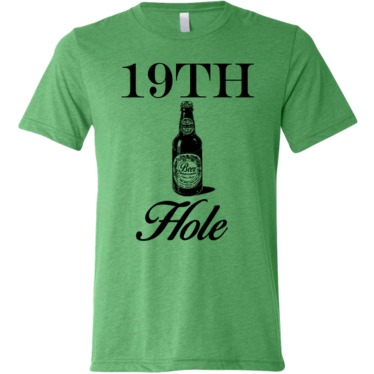 SwingJuice Golf 19th Hole Beer Short Sleeve T-Shirt-Green