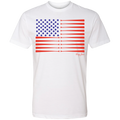 SwingJuice Baseball Flag Unisex Short Sleeve T-Shirt
