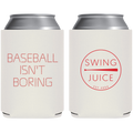 SwingJuice Baseball Isn't Boring Koozie
