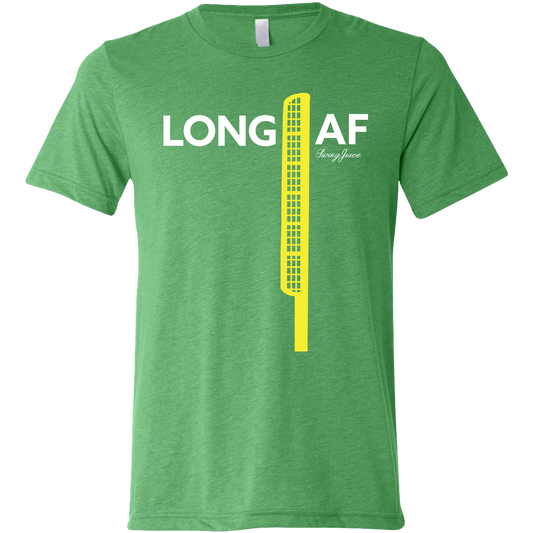 SwingJuice Baseball Long AF Unisex Short Sleeve T-Shirt-Green