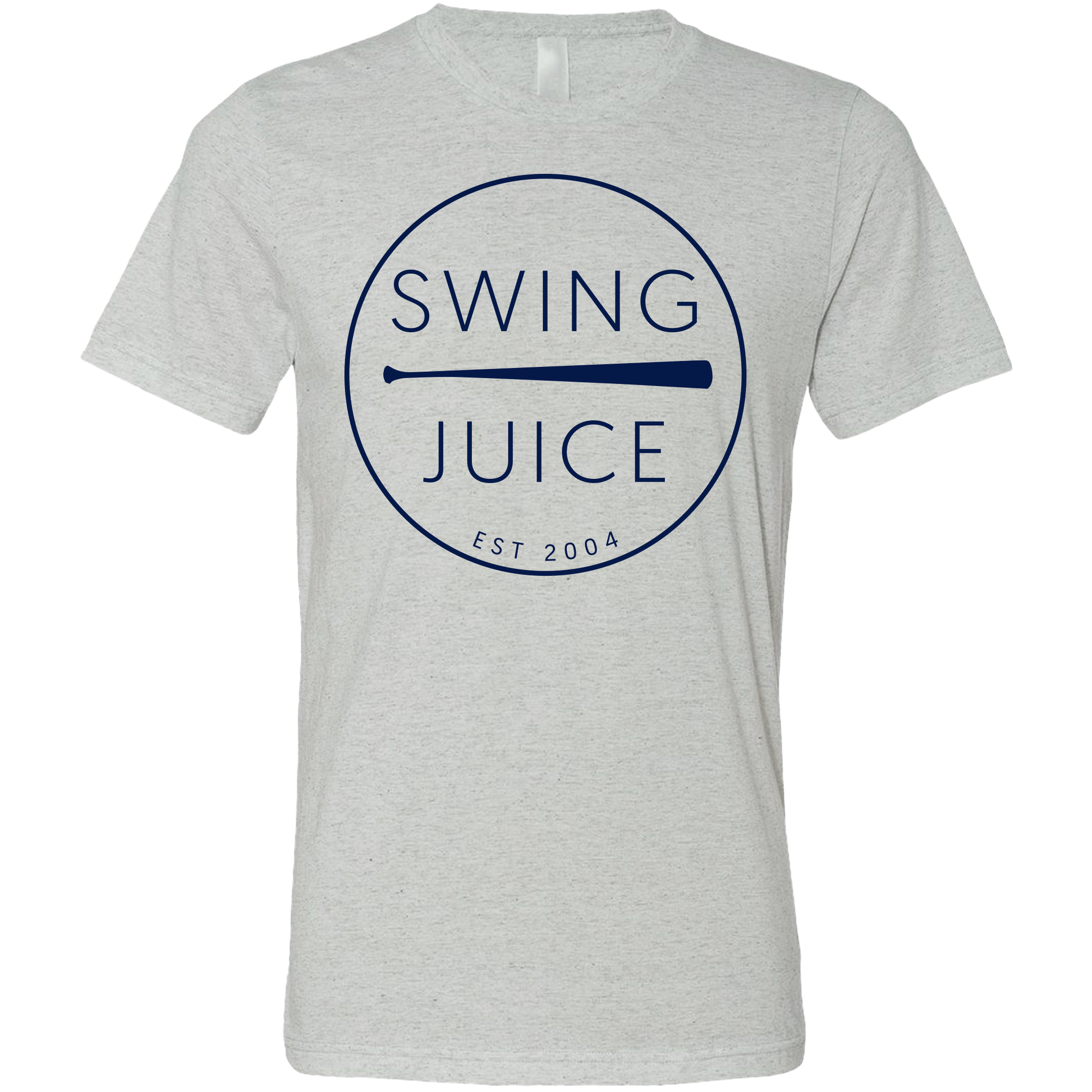 SwingJuice Baseball Retro Unisex Short Sleeve T-Shirt-Light Grey