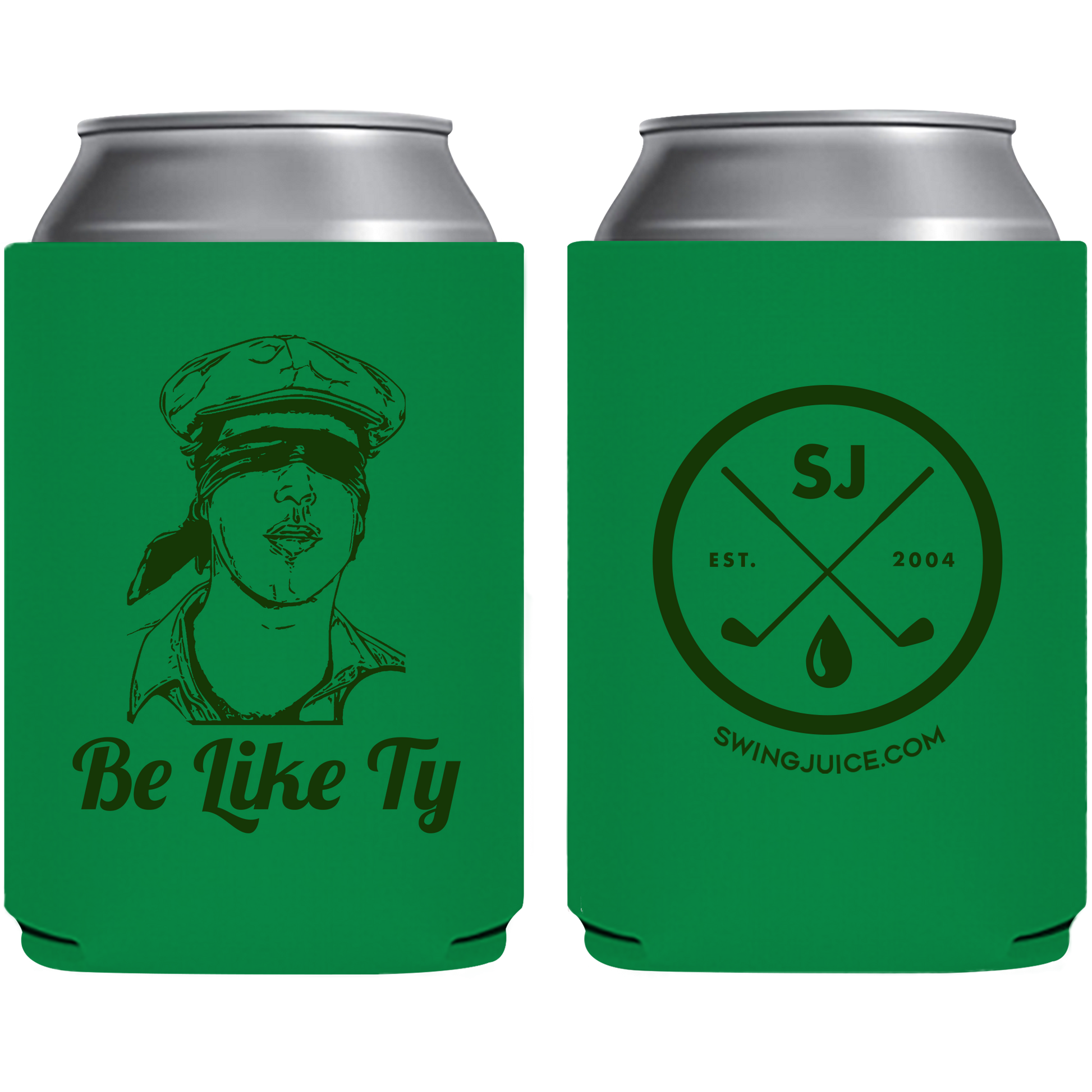 SwingJuice Golf Be Like Ty Koozie-Green