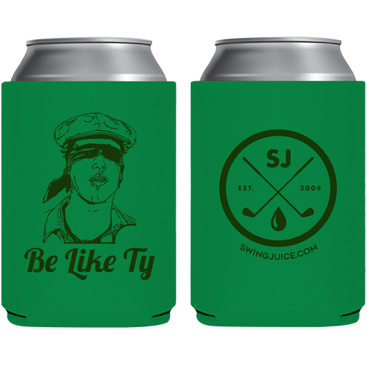 SwingJuice Golf Be Like Ty Koozie-Green