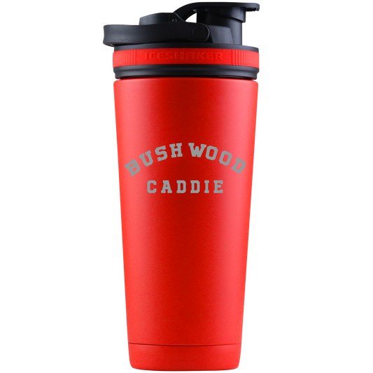 SwingJuice Golf Bushwood Caddie Ice Shaker Bottle-Red