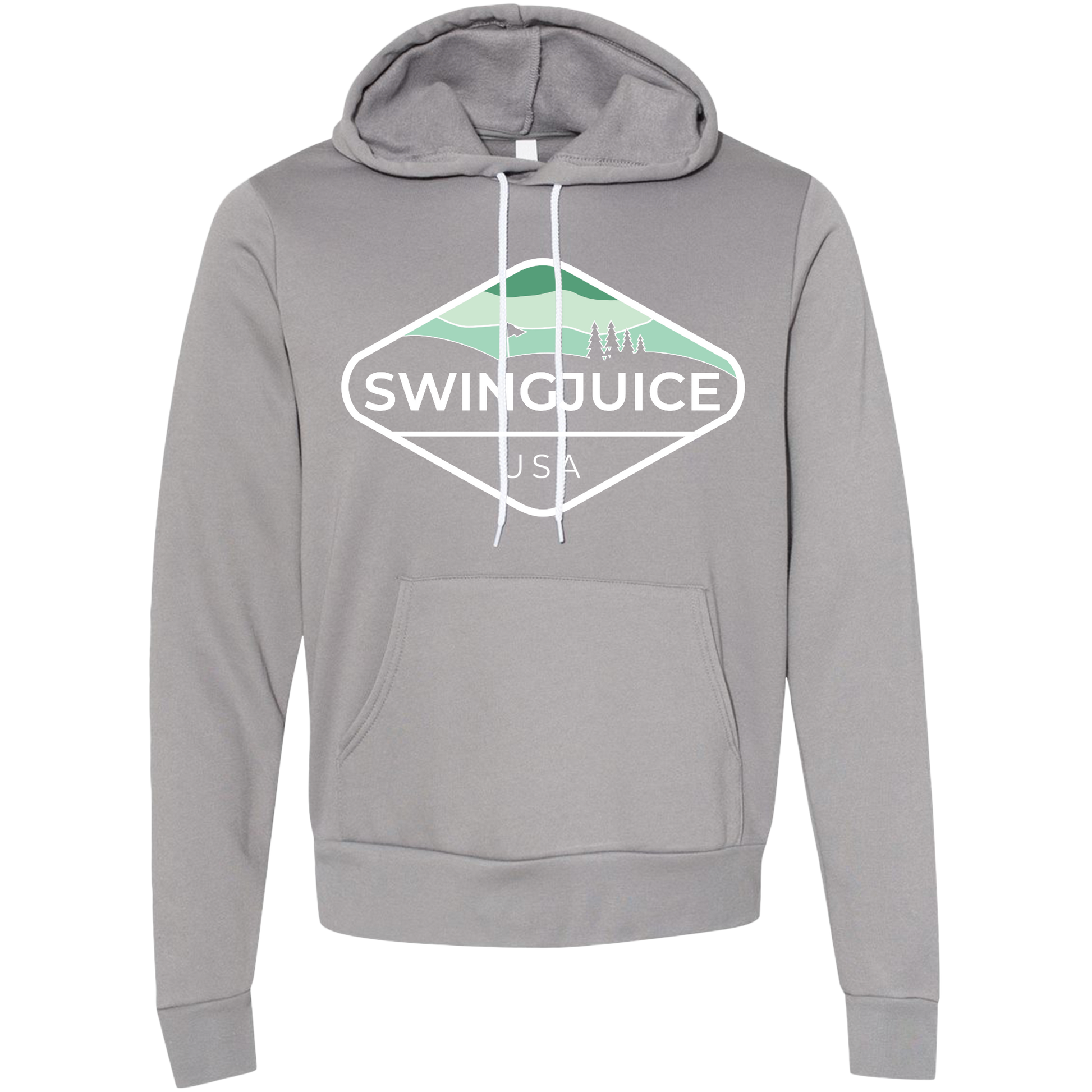 SwingJuice Golf Course Management Unisex Long Sleeve Hoodie-Storm