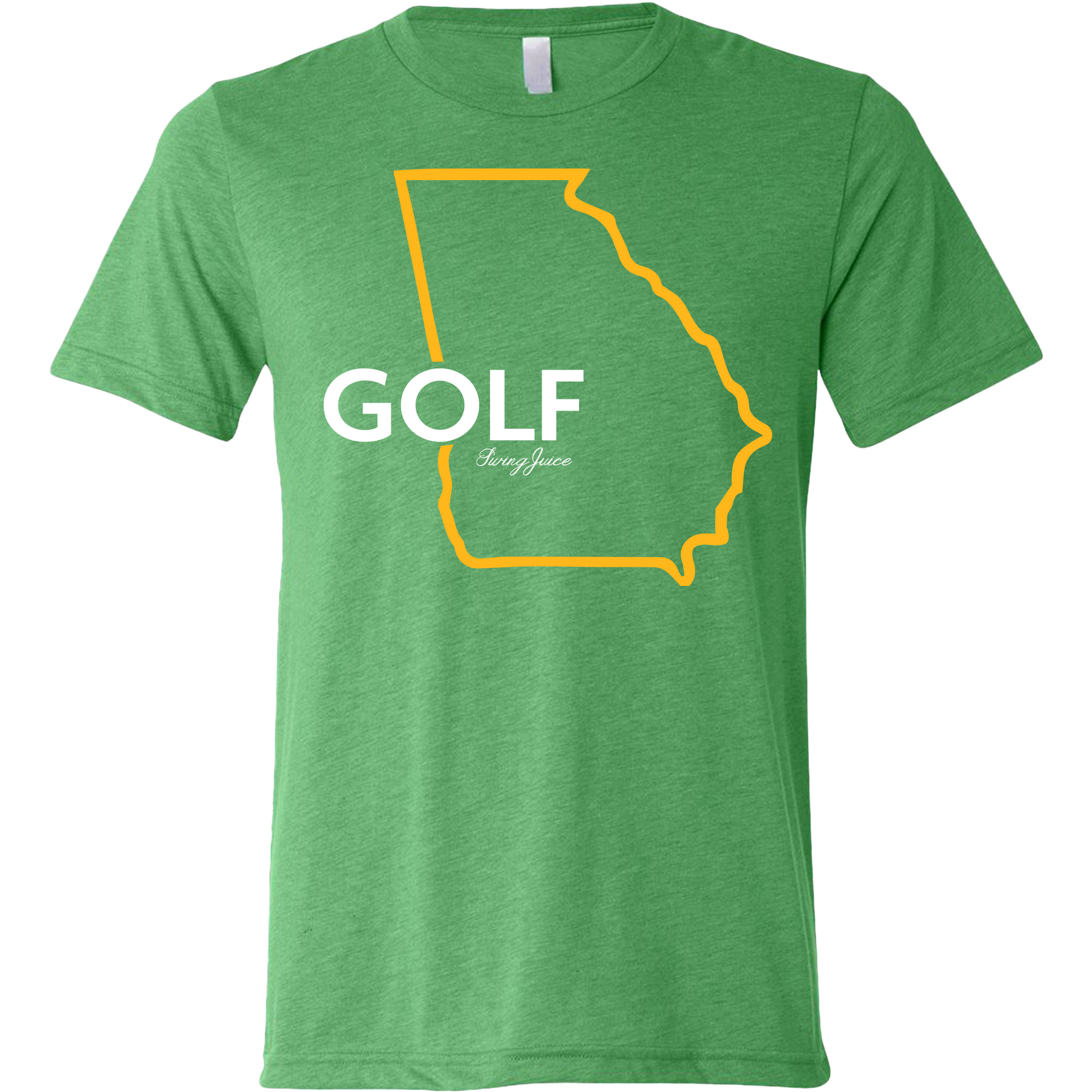 SwingJuice Golf Georgia Unisex Short Sleeve T-Shirt-Green