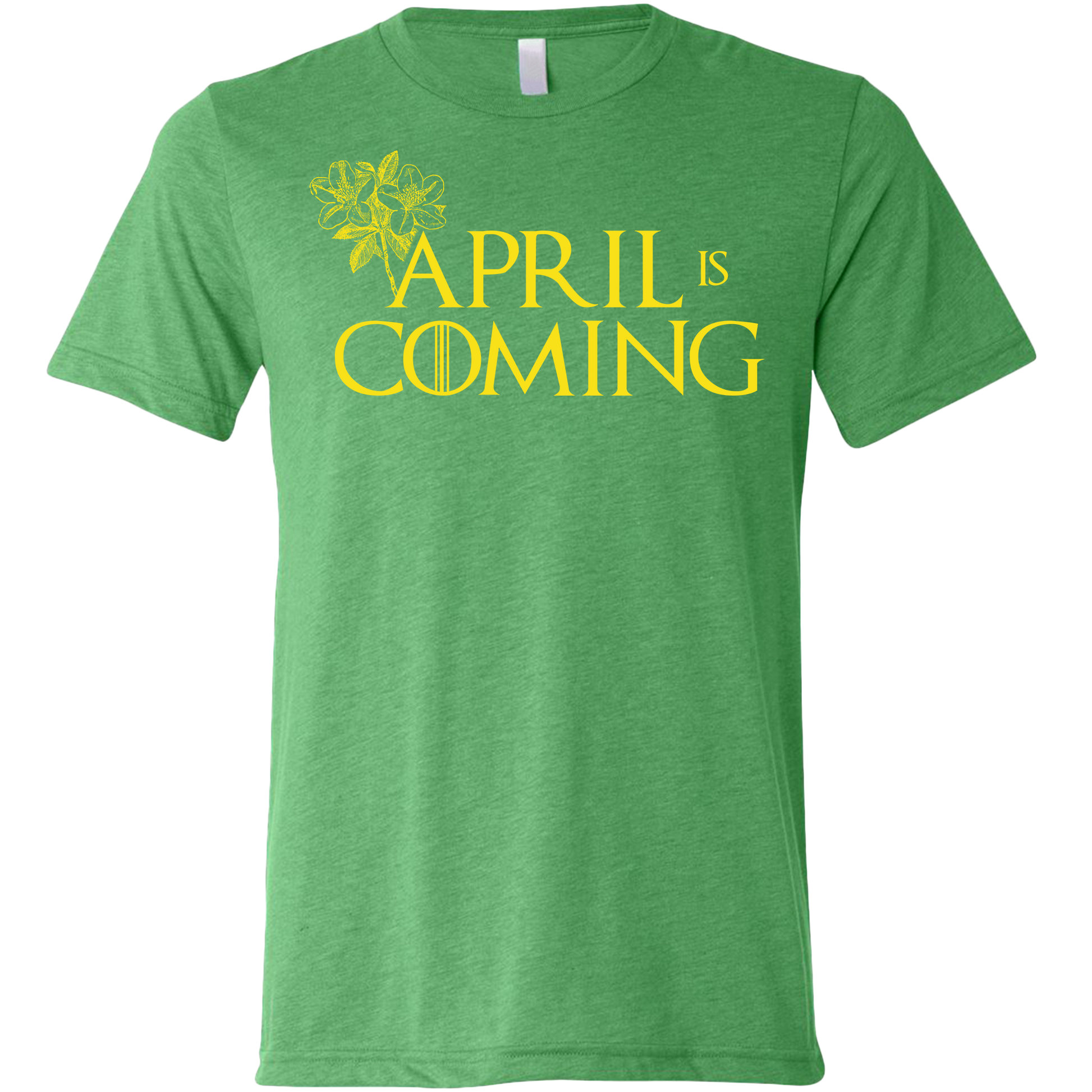 SwingJuice Golf April Is Coming Unisex Short Sleeve T-Shirt-Green