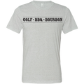 SwingJuice Golf BBQ & Bourbon Short Sleeve Unisex T-Shirt