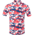 SwingJuice Golf Camo Men's Performance Polo
