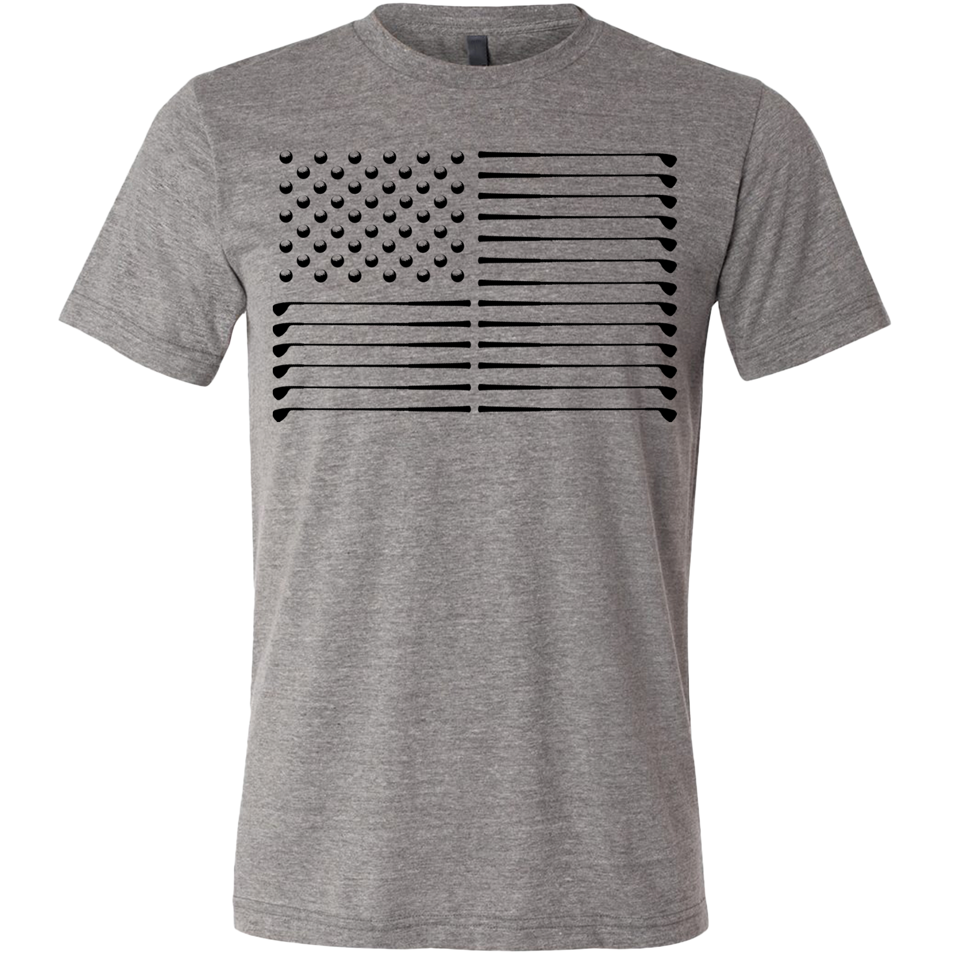 SwingJuice Golf Flag Unisex Short Sleeve T-Shirt-Grey