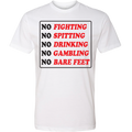 SwingJuice Golf Follow The Rules Short Sleeve Unisex T-Shirt