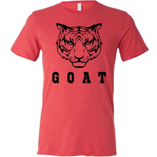 SwingJuice Golf GOAT Unisex Short Sleeve T-Shirt-Red