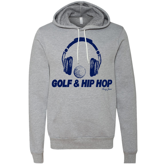 SwingJuice Golf & Hip Hop Unisex Long Sleeve Hoodie-Grey