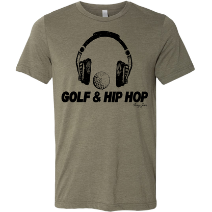 SwingJuice Golf & Hip Hop Unisex Short Sleeve T-Shirt-Military Green