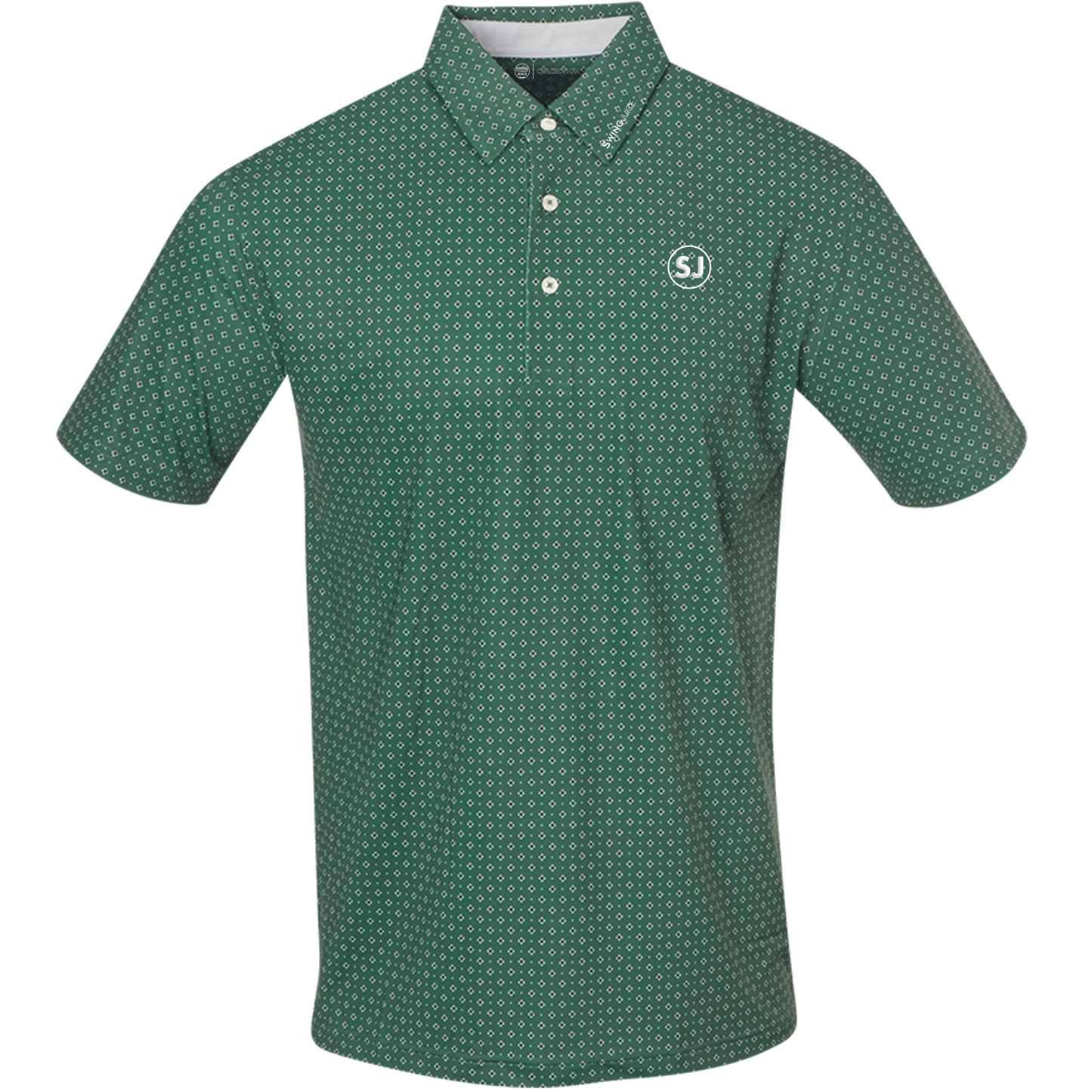 SwingJuice Golf Medalist Men's Performance Polo-Pine