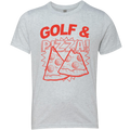 SwingJuice Golf & Pizza Kids Short Sleeve T-Shirt