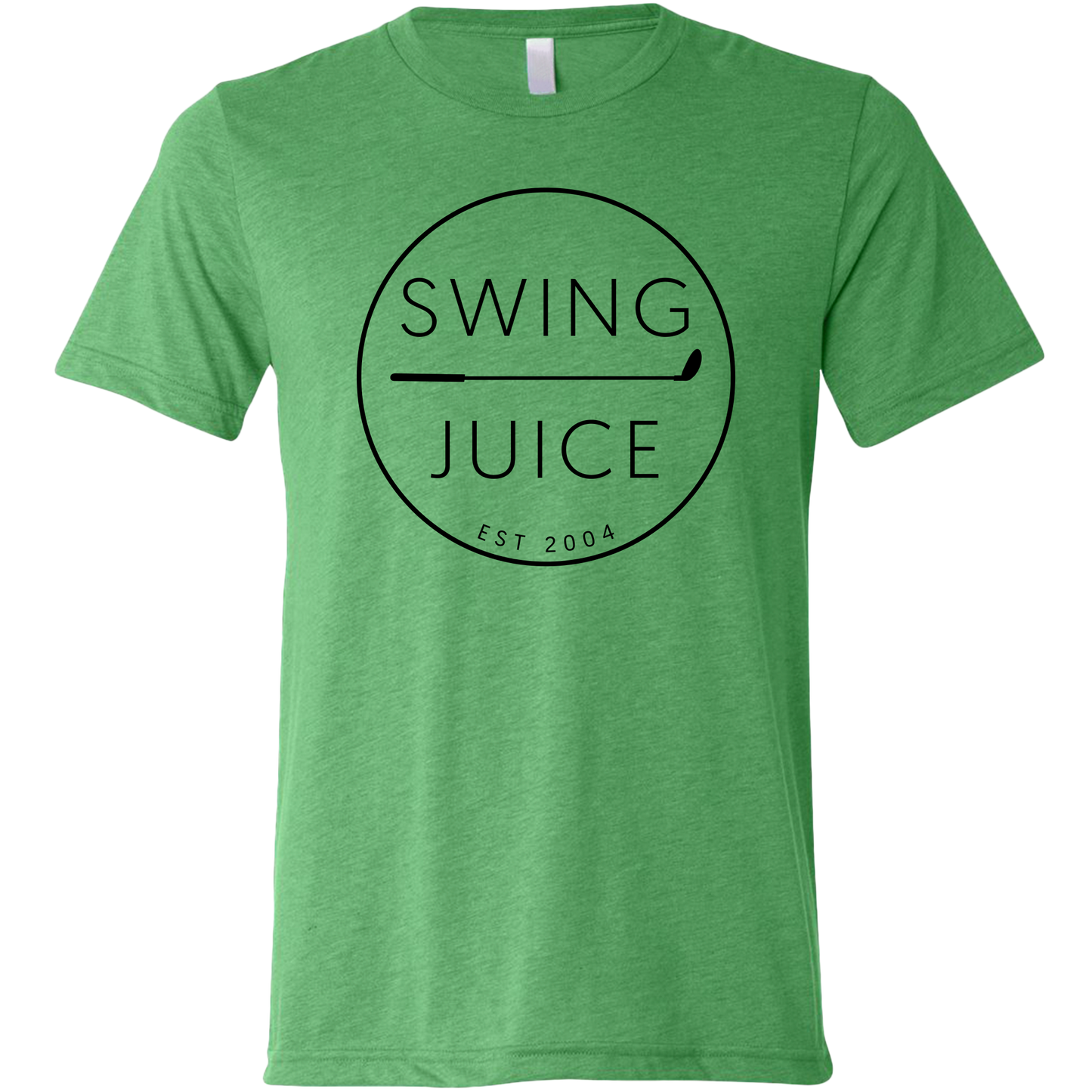 SwingJuice Golf Retro Unisex Short Sleeve T-Shirt-Green