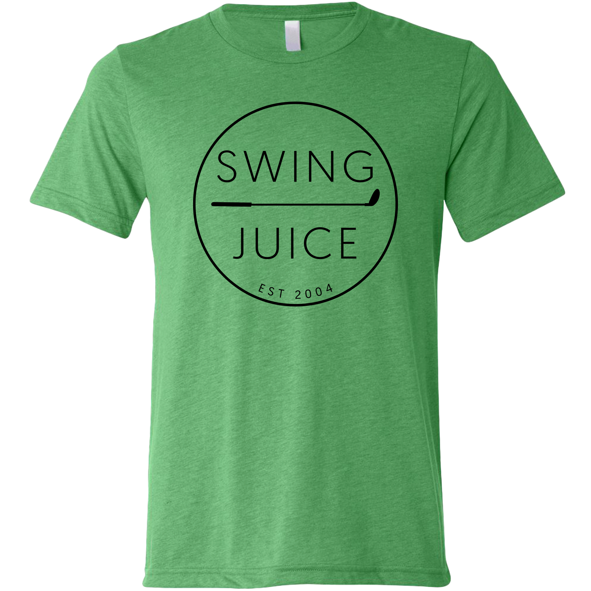 SwingJuice Golf Retro Unisex Short Sleeve T-Shirt-Green