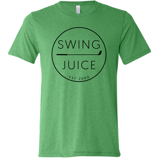 SwingJuice Golf Retro Unisex Short Sleeve T-Shirt-Green