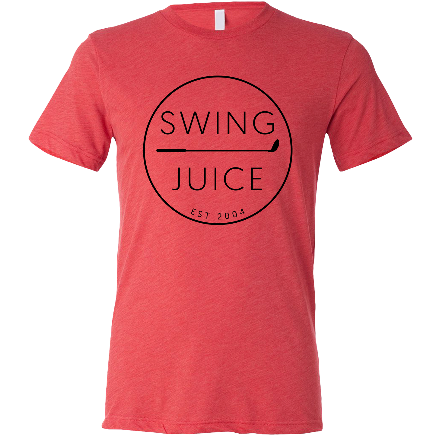 SwingJuice Golf Retro Unisex Short Sleeve T-Shirt-Red