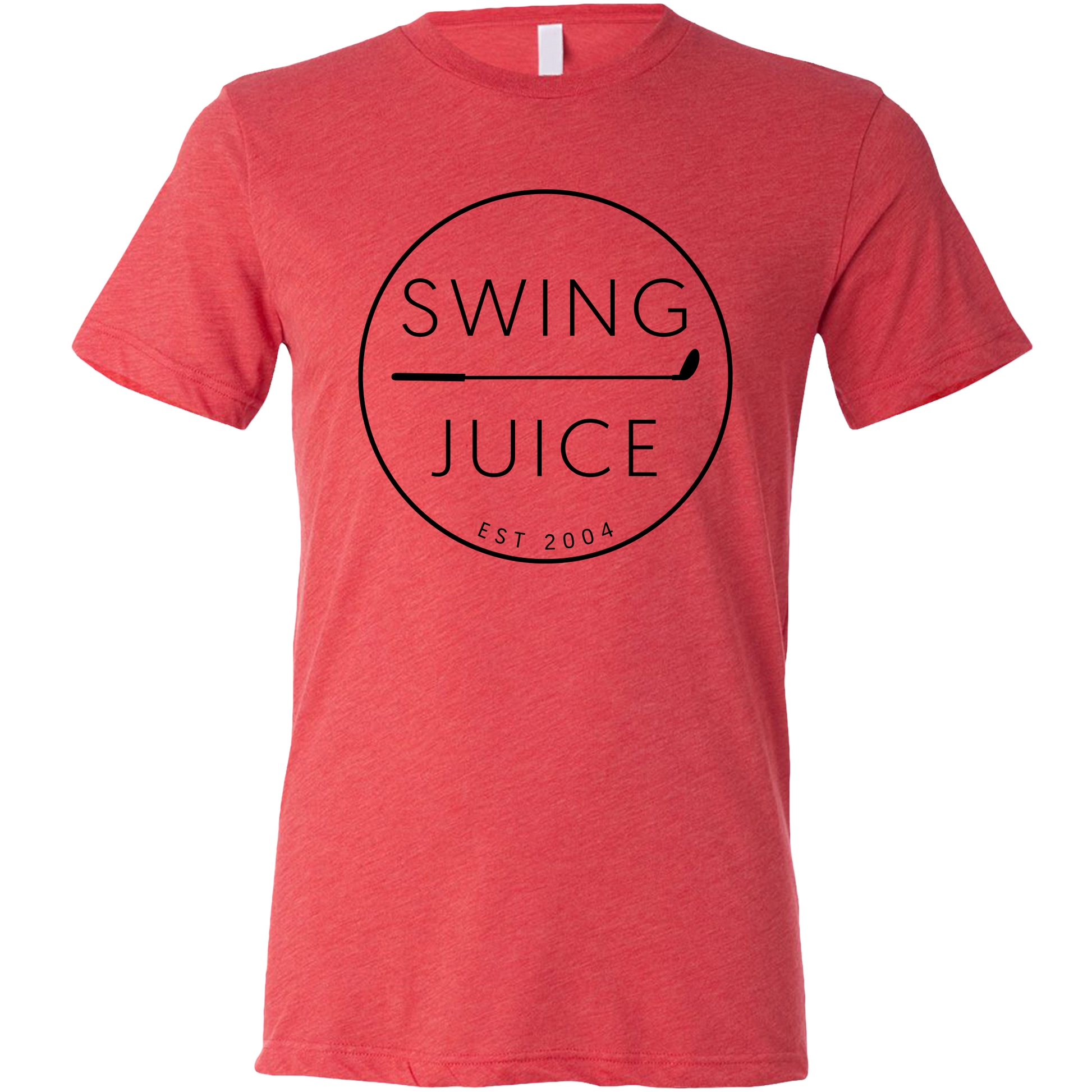 SwingJuice Golf Retro Unisex Short Sleeve T-Shirt-Red