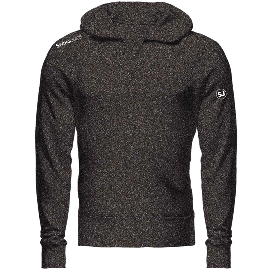 SwingJuice Golf Sandstone Lightweight Performance Hoodie-Black