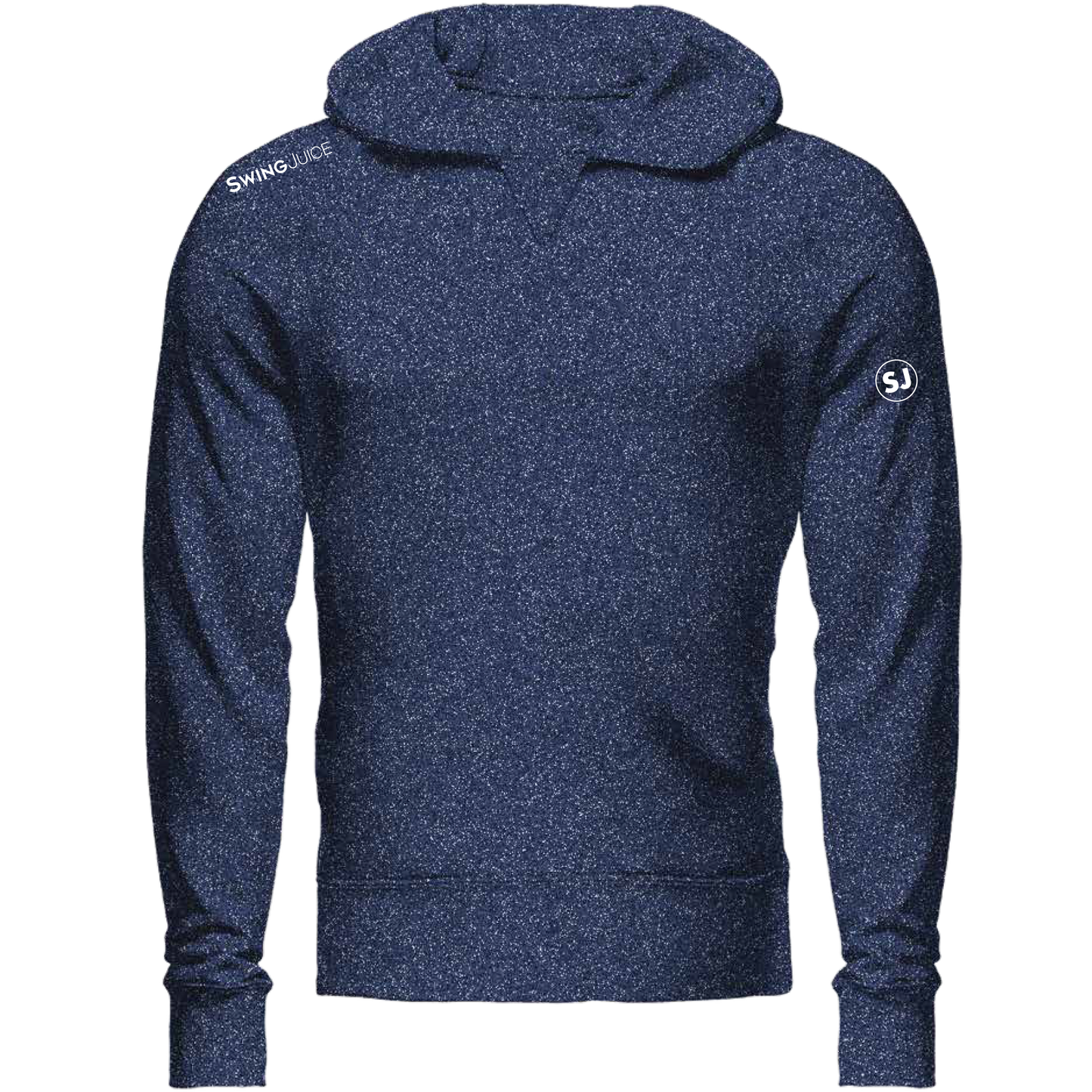 SwingJuice Golf Sandstone Lightweight Performance Hoodie-Navy