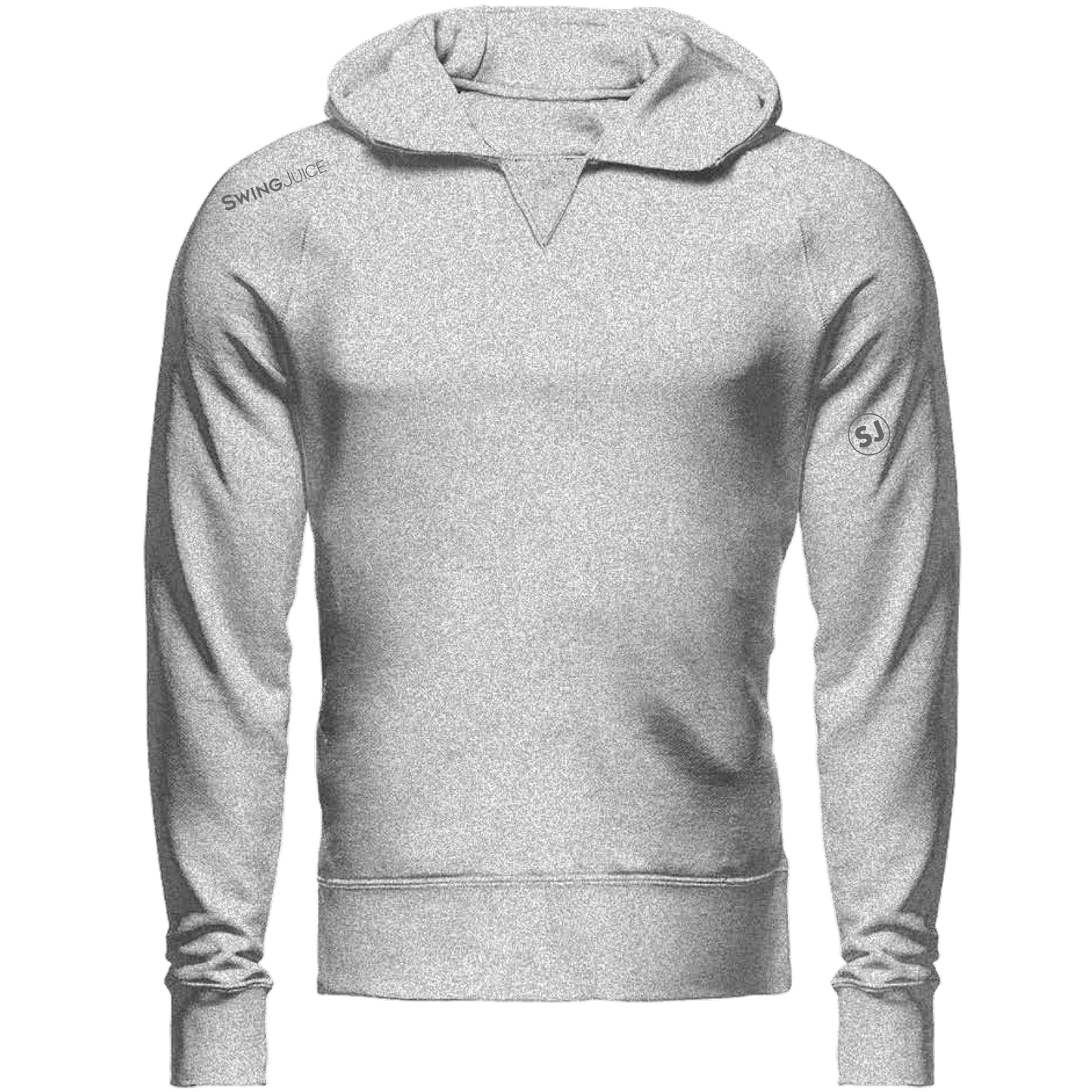 SwingJuice Golf Sandstone Lightweight Performance Hoodie-White