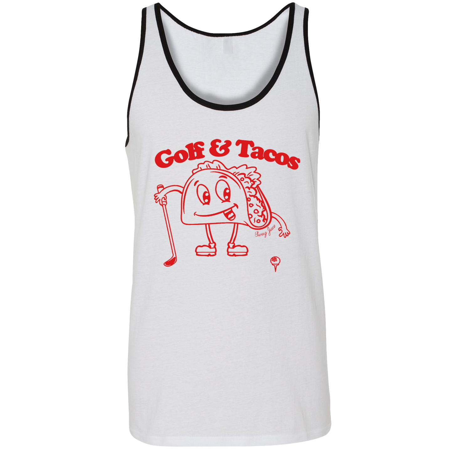 SwingJuice Golf & Tacos Tank-White