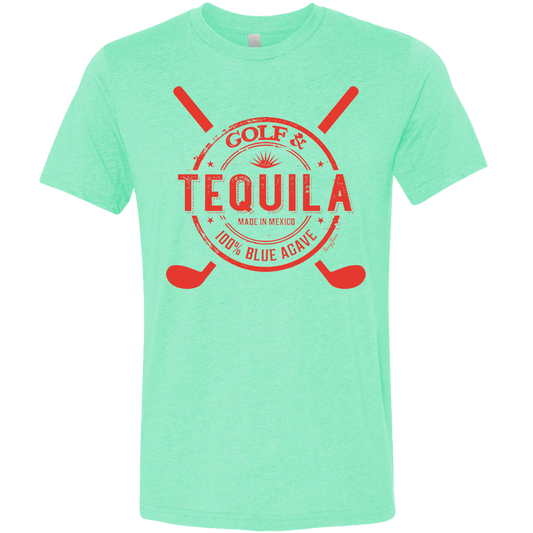 SwingJuice Golf & Tequila Unisex Short Sleeve T-Shirt-Mint