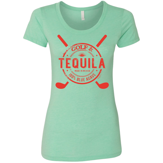 SwingJuice Golf & Tequila Women's Short Sleeve T-Shirt-Mint