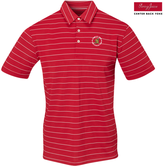 SwingJuice Golf U.S. Open Men's Performance Polo-Crimson