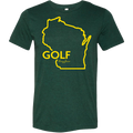 SwingJuice Golf Wisconsin Unisex Short Sleeve T-Shirt