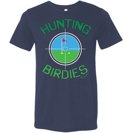 SwingJuice Golf Hunting Birdies Unisex Short Sleeve T-Shirt-Navy