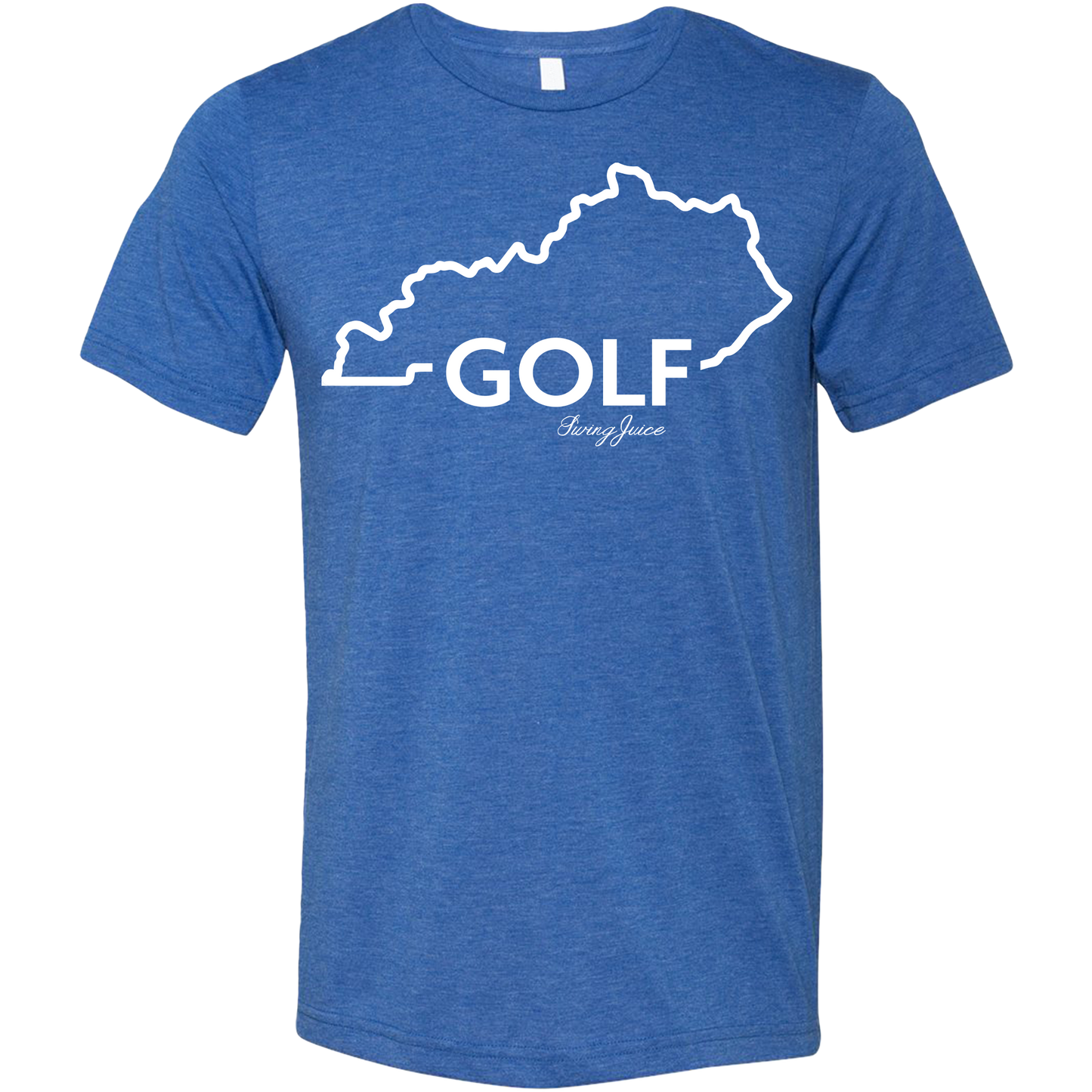 SwingJuice Golf Kentucky Unisex Short Sleeve T-Shirt-Royal Blue