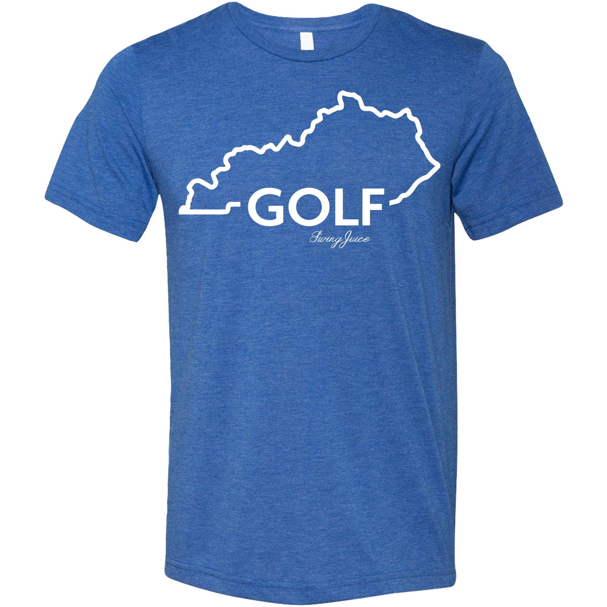 SwingJuice Golf Kentucky Unisex Short Sleeve T-Shirt-Royal Blue