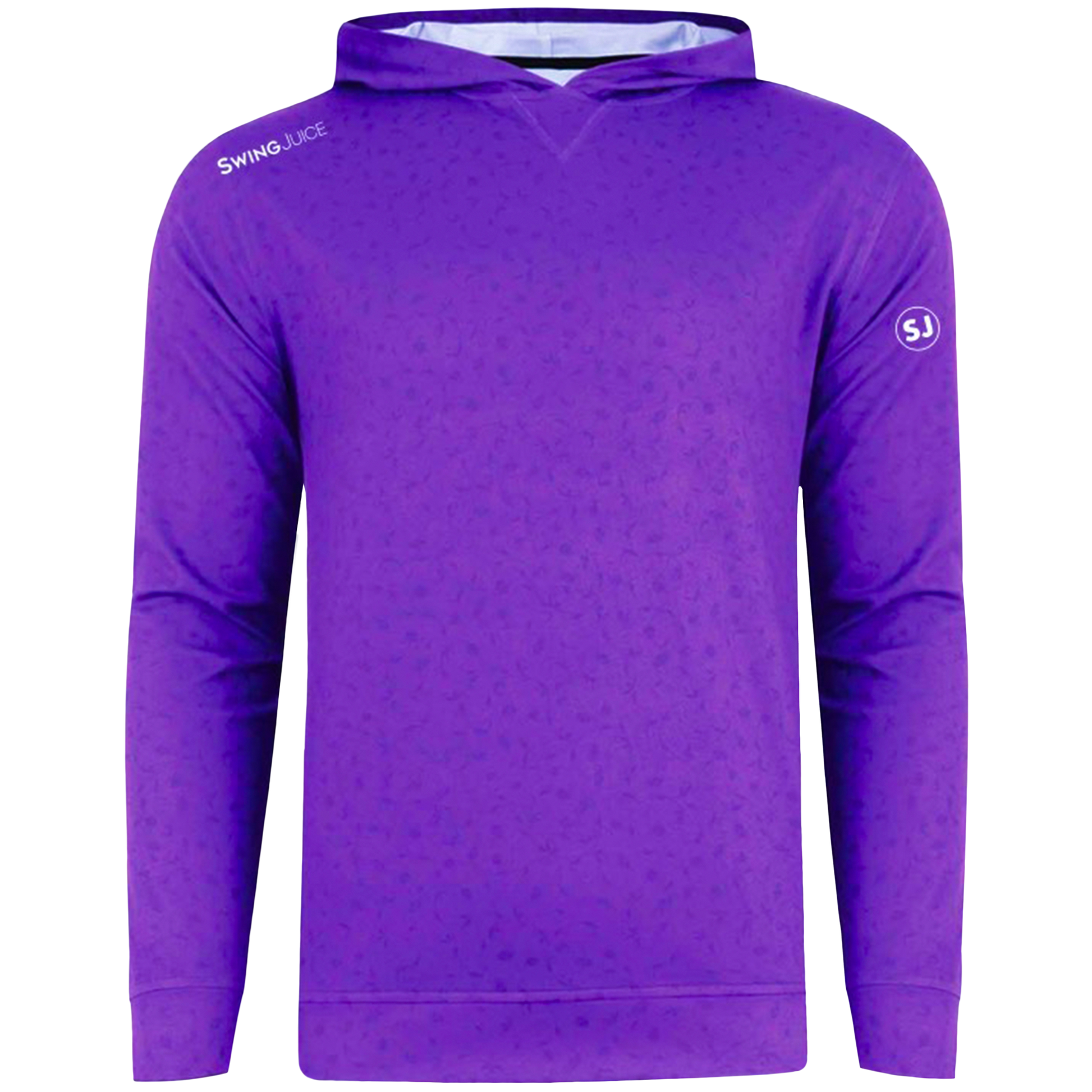 SwingJuice Golf Vineyard Performance Hoodie-Purple